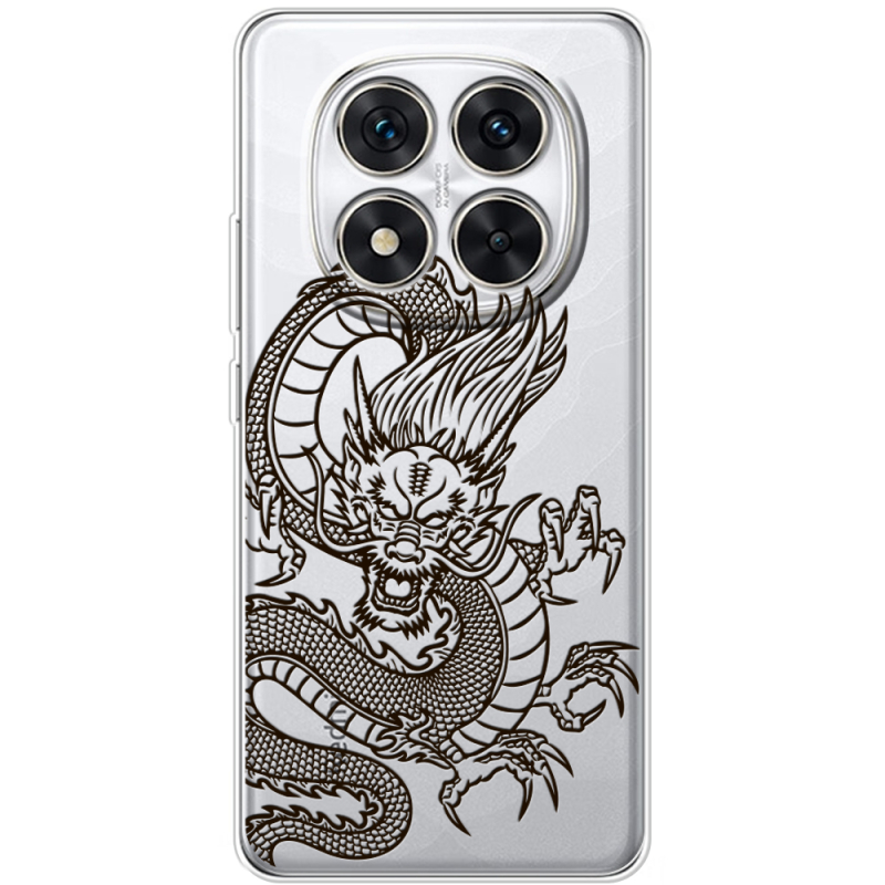 Прозорий чохол BoxFace Xiaomi Redmi Note 14 Pro 4G Chinese Dragon