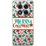 Прозорий чохол BoxFace Xiaomi Redmi Note 14 Pro 4G Vintage Christmas Pattern