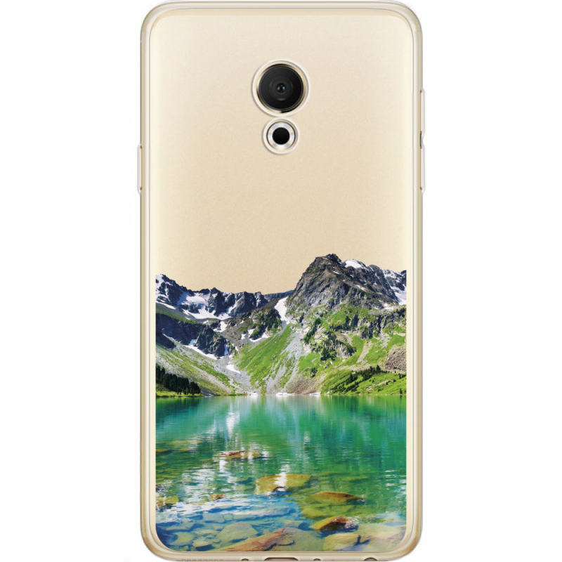 Прозрачный чехол Uprint Meizu M15 (15 Lite) Green Mountain
