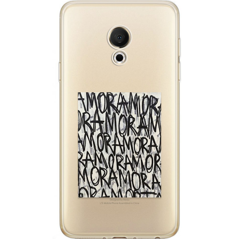 Прозрачный чехол Uprint Meizu M15 (15 Lite) Amor Amor