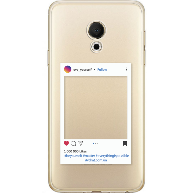 Прозрачный чехол Uprint Meizu M15 (15 Lite) Insta
