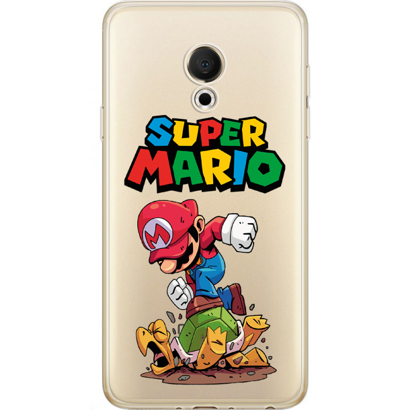 Прозрачный чехол Uprint Meizu M15 (15 Lite) Super Mario