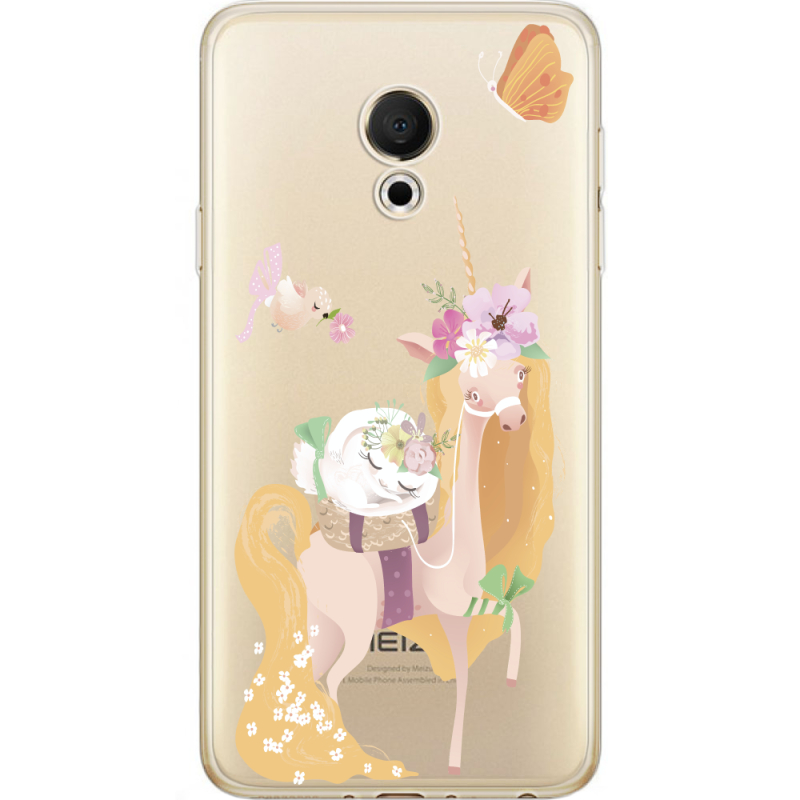 Прозрачный чехол Uprint Meizu M15 (15 Lite) Uni Blonde