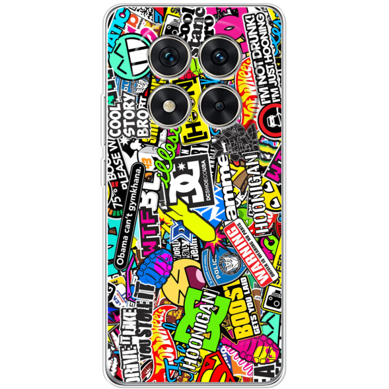 Чохол BoxFace Poco X7 Multicolored Inscriptions