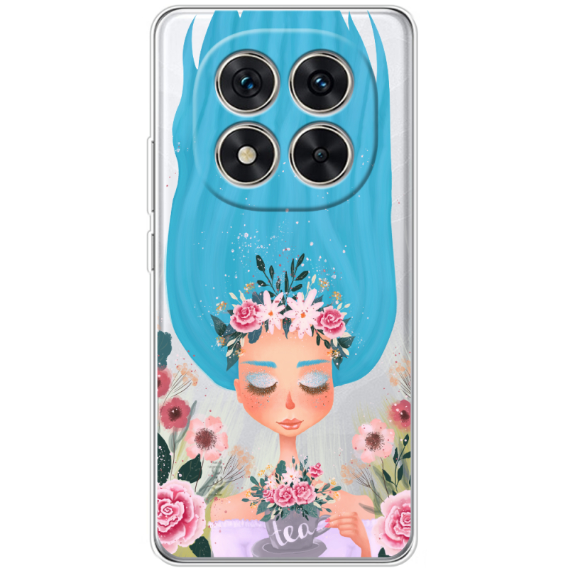 Прозорий чохол BoxFace Poco X7 Blue Hair