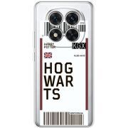 Прозорий чохол BoxFace Poco X7 Ticket Hogwarts