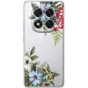 Прозорий чохол BoxFace Poco X7 Floral