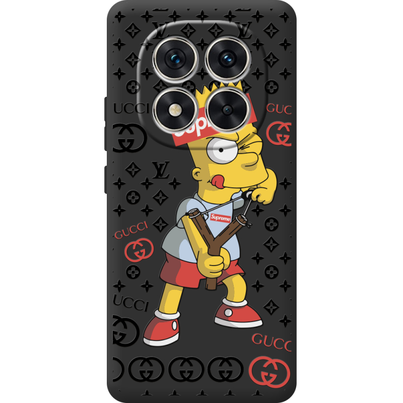 Чорний чохол BoxFace Poco X7 Yellow Fun