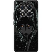 Чорний чохол BoxFace Poco X7 Wolf