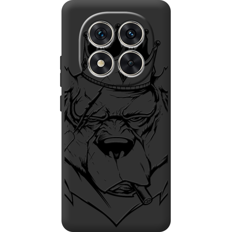 Чорний чохол BoxFace Poco X7 Bear King