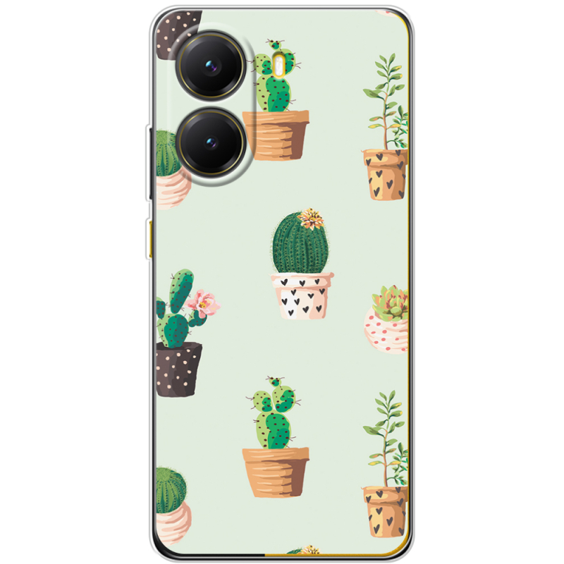 Чохол BoxFace Poco X7 Pro L-green Cacti