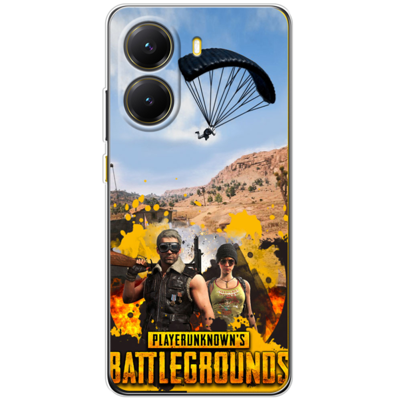 Чохол BoxFace Poco X7 Pro Pubg parachute