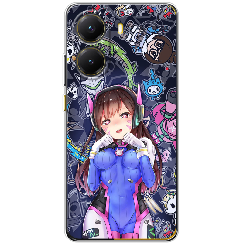 Чохол BoxFace Poco X7 Pro Overwatch D.VA