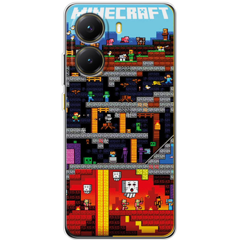 Чохол BoxFace Poco X7 Pro Minecraft Lode Runner