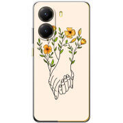 Чохол BoxFace Poco X7 Pro Flower Hands