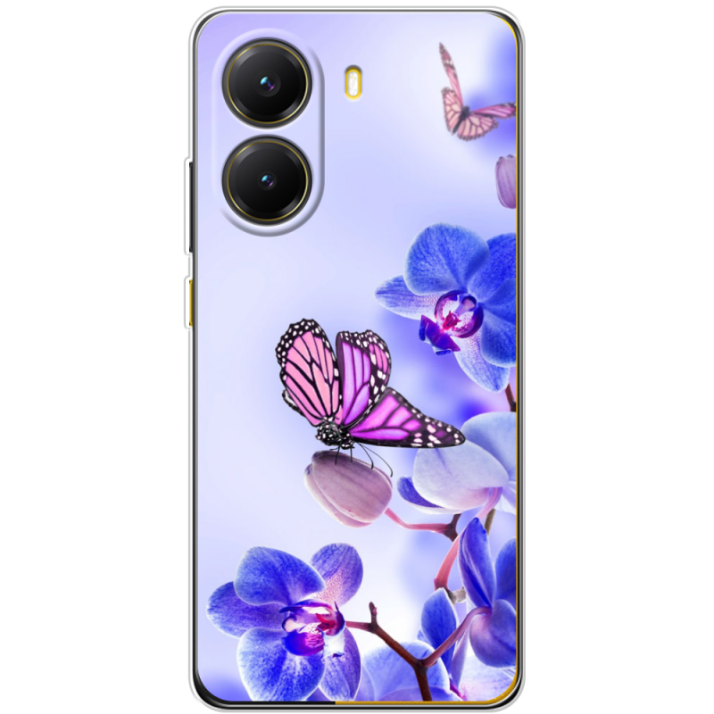 Чохол BoxFace Poco X7 Pro Orchids and Butterflies