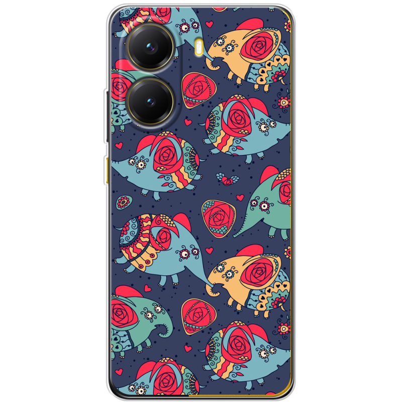 Чохол BoxFace Poco X7 Pro Flying Elephants