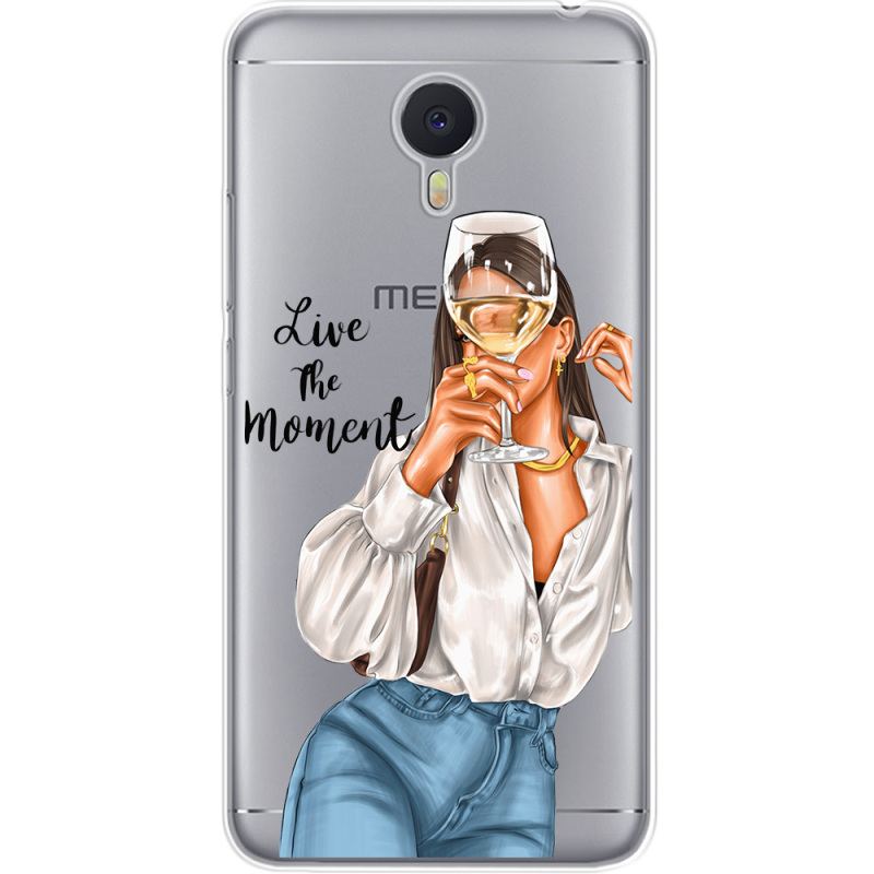 Прозрачный чехол Uprint Meizu M3 Note Live The Moment