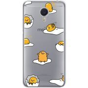 Прозрачный чехол Uprint Meizu M3 Note Gudetama