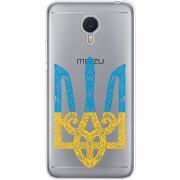 Прозрачный чехол Uprint Meizu M3 Note Gold Trident