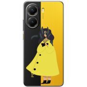 Прозорий чохол BoxFace Poco X7 Pro Just a Girl