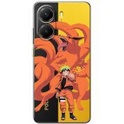 Прозорий чохол BoxFace Poco X7 Pro Naruto and Kurama