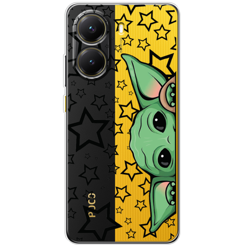 Прозорий чохол BoxFace Poco X7 Pro Baby Yoda