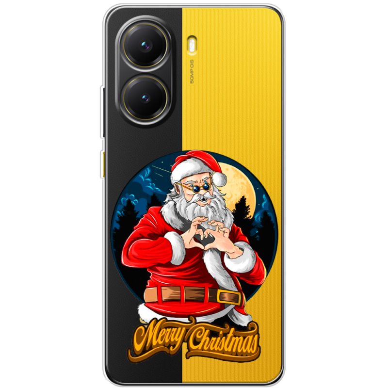 Прозорий чохол BoxFace Poco X7 Pro Cool Santa