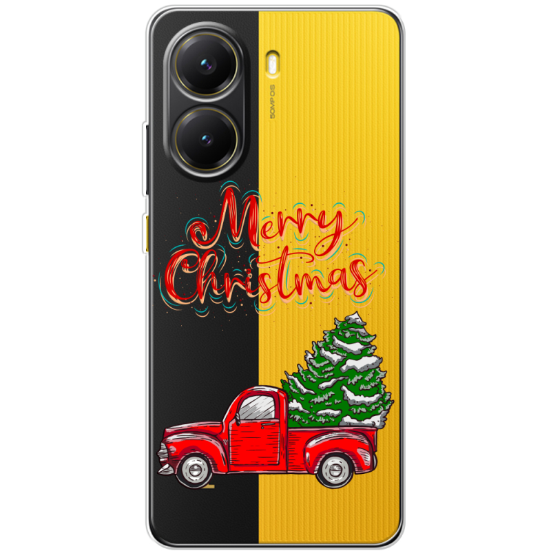 Прозорий чохол BoxFace Poco X7 Pro Holiday Car