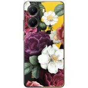 Прозорий чохол BoxFace Poco X7 Pro Floral Dark Dreams