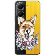 Прозорий чохол BoxFace Poco X7 Pro Winking Fox