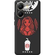 Чорний чохол BoxFace Poco X7 Pro RedWhite Coffee