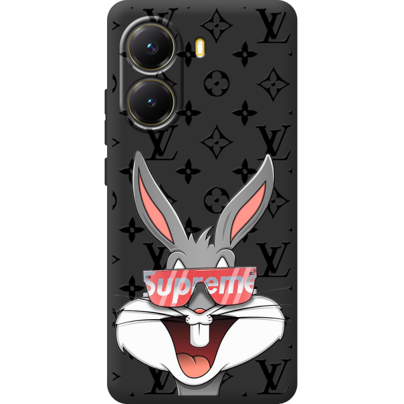 Чорний чохол BoxFace Poco X7 Pro looney bunny