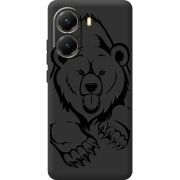 Чорний чохол BoxFace Poco X7 Pro Grizzly Bear