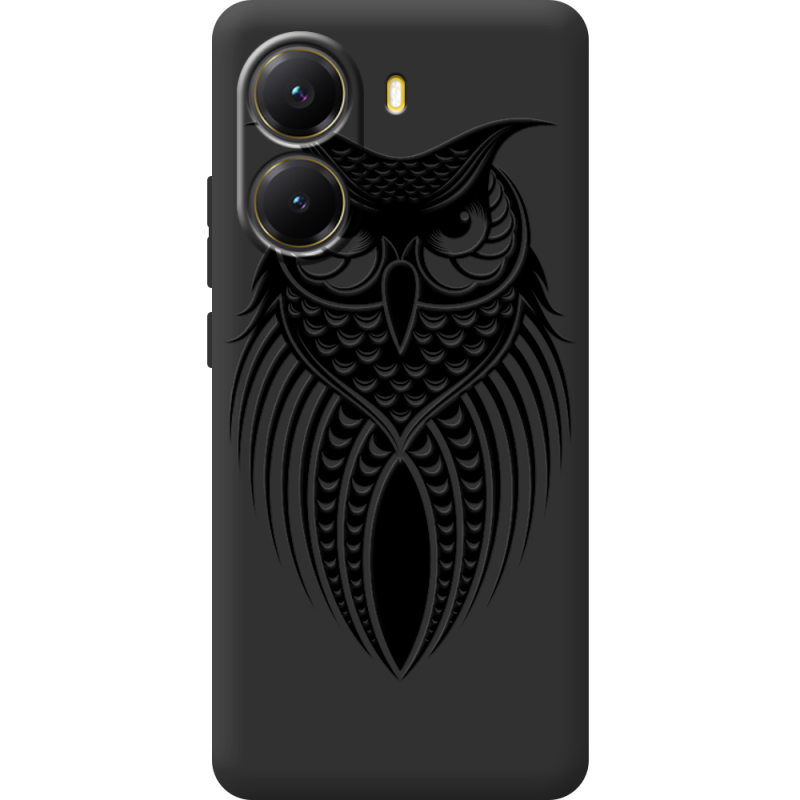 Чорний чохол BoxFace Poco X7 Pro Owl