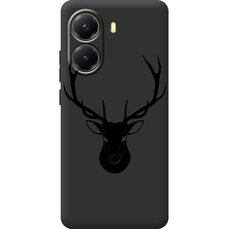 Чорний чохол BoxFace Poco X7 Pro Deer