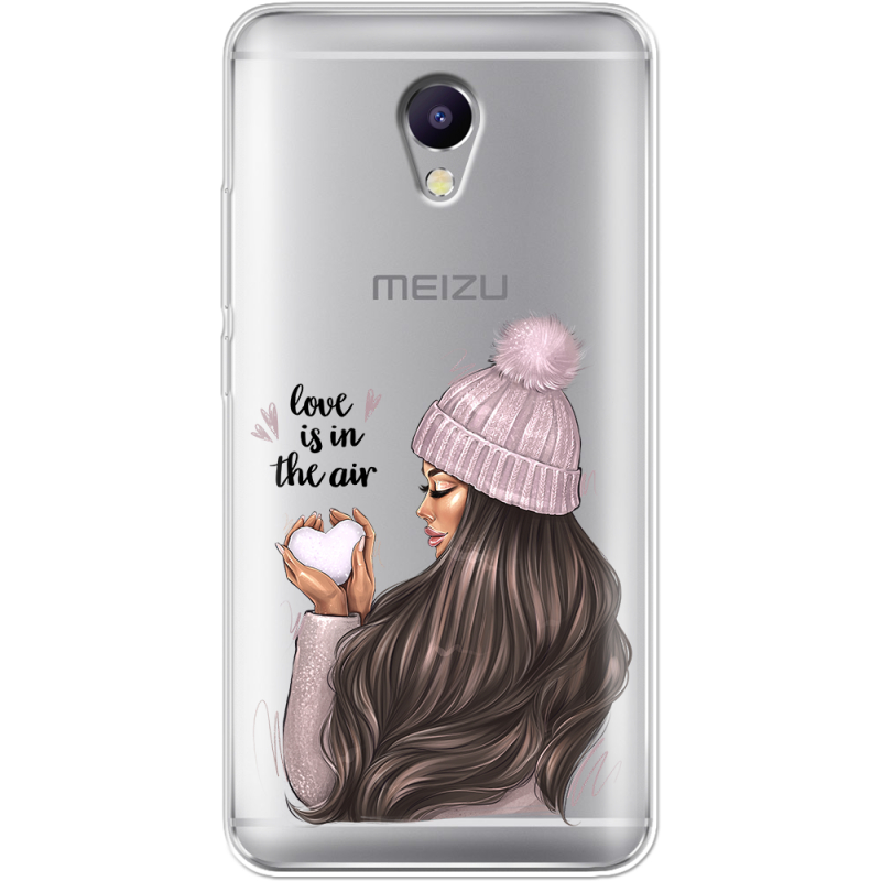 Прозрачный чехол Uprint Meizu M5 Note love is in the air