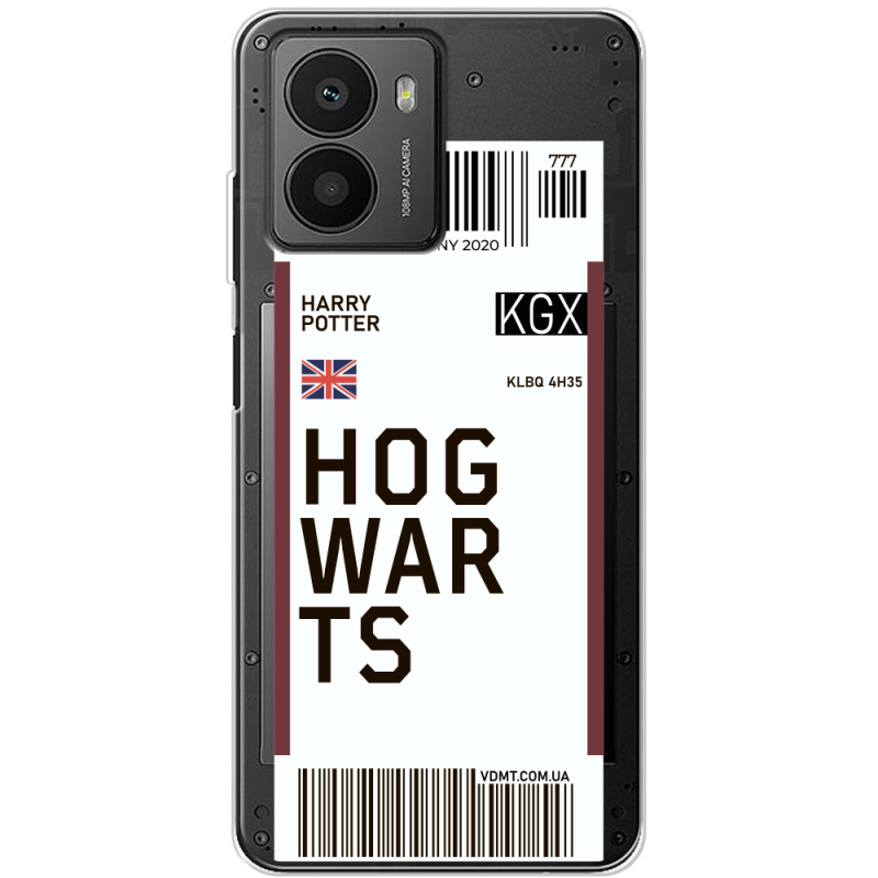 Прозорий чохол BoxFace HMD Fusion Ticket Hogwarts