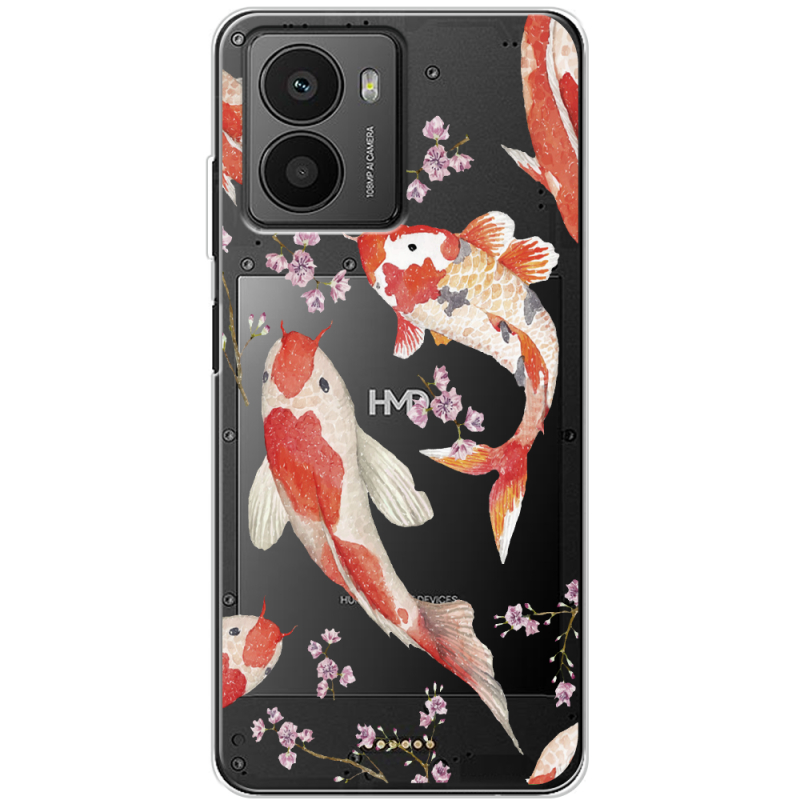 Прозорий чохол BoxFace HMD Fusion Japanese Koi Fish