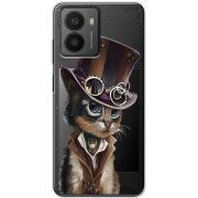 Прозорий чохол BoxFace HMD Fusion Steampunk Cat