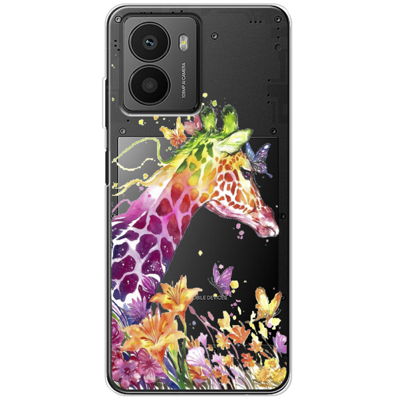 Прозорий чохол BoxFace HMD Fusion Colorful Giraffe