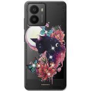 Чохол зі стразами HMD Fusion Cat in Flowers