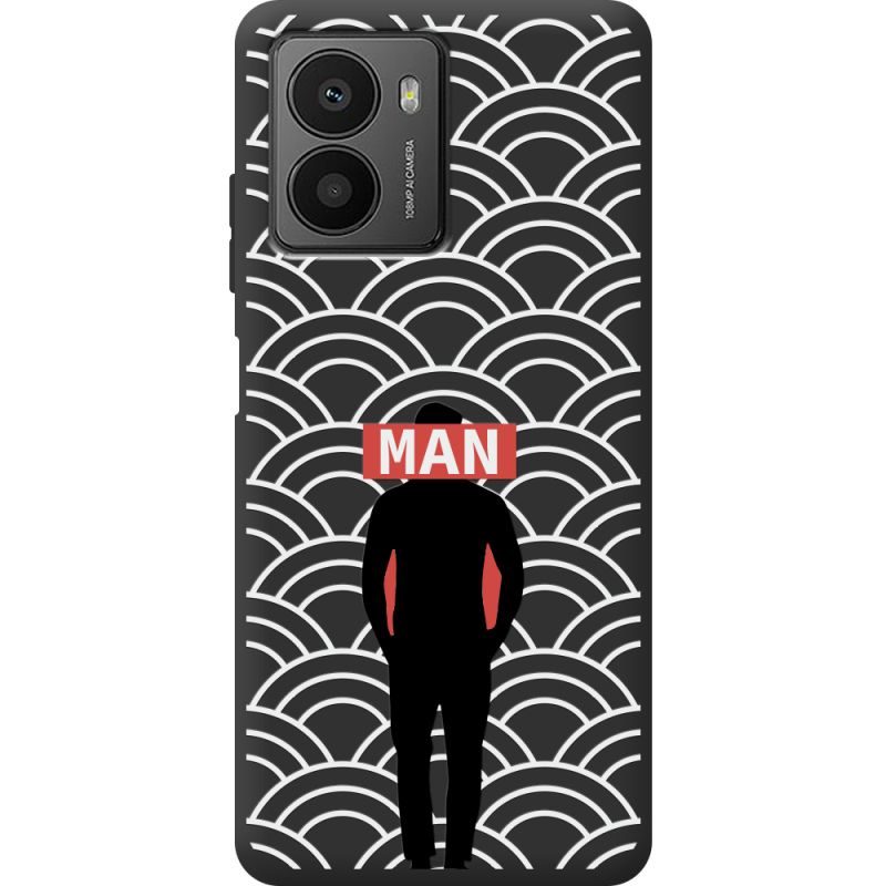 Чорний чохол BoxFace HMD Fusion Man Pattern