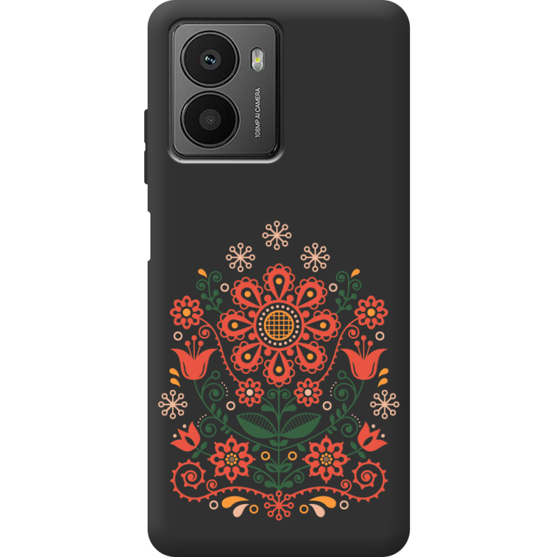 Чорний чохол BoxFace HMD Fusion Ukrainian Ornament