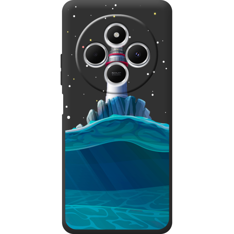 Чорний чохол BoxFace Xiaomi Redmi A4 Lighthouse