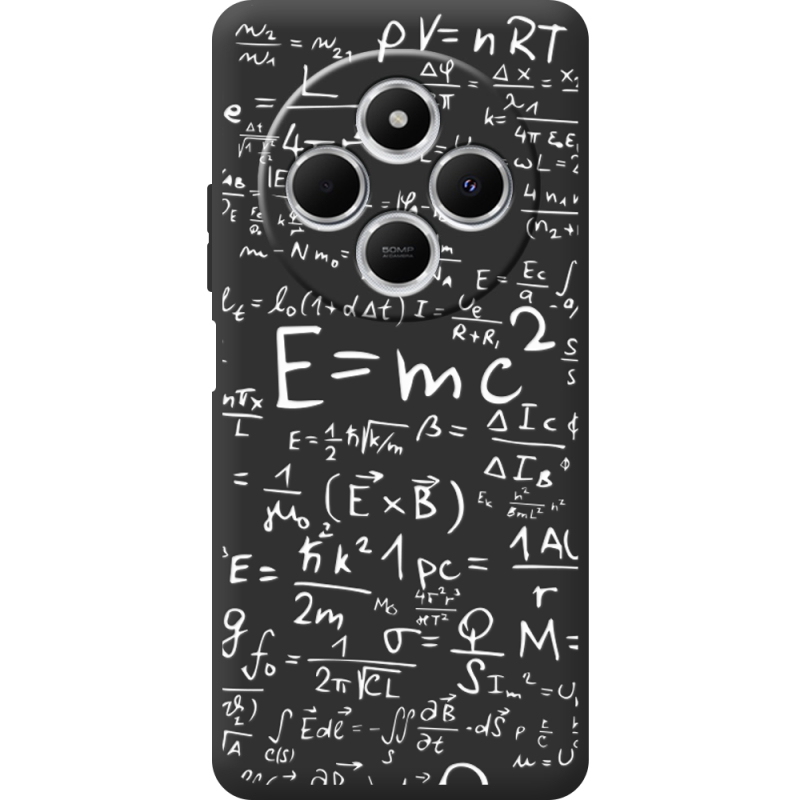 Чорний чохол BoxFace Xiaomi Redmi A4 E=mc2