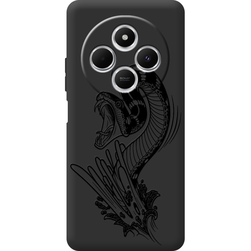 Чорний чохол BoxFace Xiaomi Redmi A4 Snake