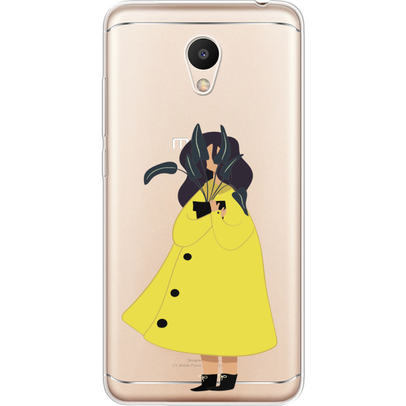 Прозрачный чехол Uprint Meizu M6 Just a Girl
