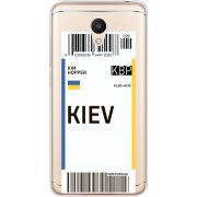 Прозрачный чехол Uprint Meizu M6 Ticket Kiev