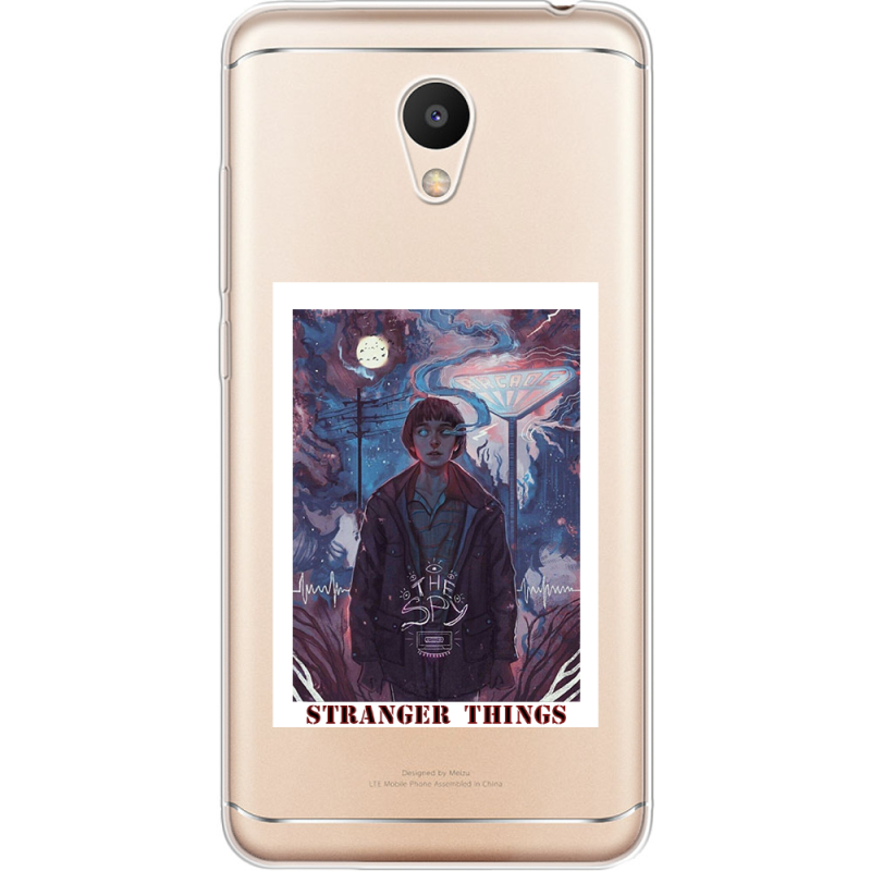 Прозрачный чехол Uprint Meizu M6 Stranger Things